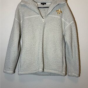 Cozy White Fleece Jacket